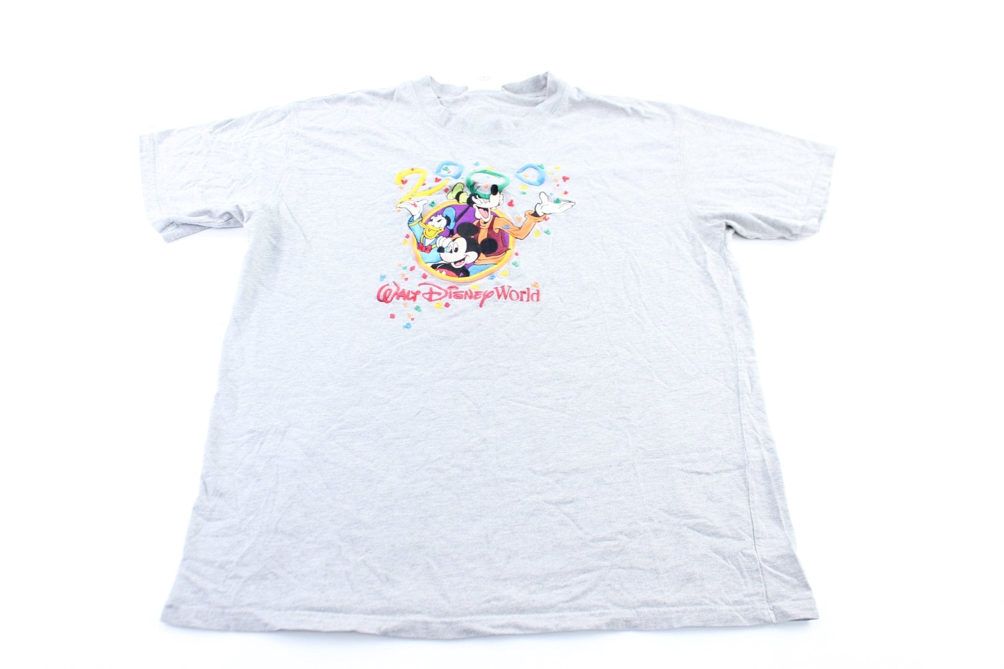 2000 Walt Disney World Embroidered T - Shirt - ThriftedThreads.com