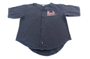 2000 World Wrestling Federation The Rock Baseball Jersey - ThriftedThreads.com