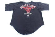 2000 World Wrestling Federation The Rock Baseball Jersey - ThriftedThreads.com