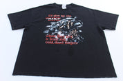 2000's I'll Give Up My Bike When You Pry It From My Cold Fingers T-Shirt - ThriftedThreads.com