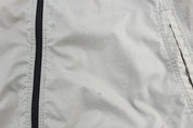 2000s Nike Embroidered Logo Grey, Black, & White Zip Up Jacket - Jackets - Thrifted Threads
