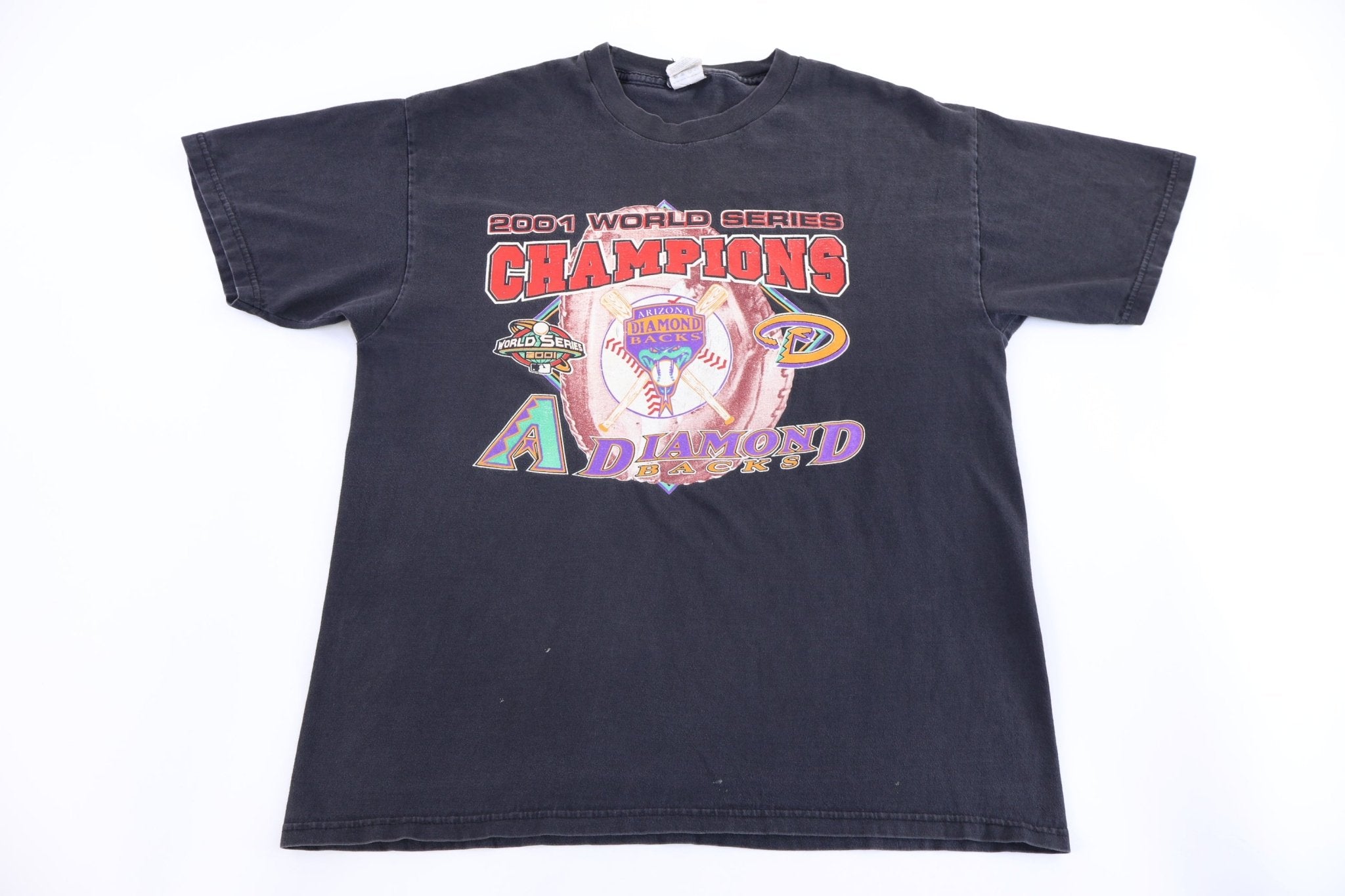 2001 Arizona Diamondbacks World Series Champions T-shirt - Shirts & Tops - Thrifted Threads