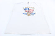 2001 Big Dogs America `Land of the Free Graphic Tank Top - Jerseys/Tanks - Thrifted Threads