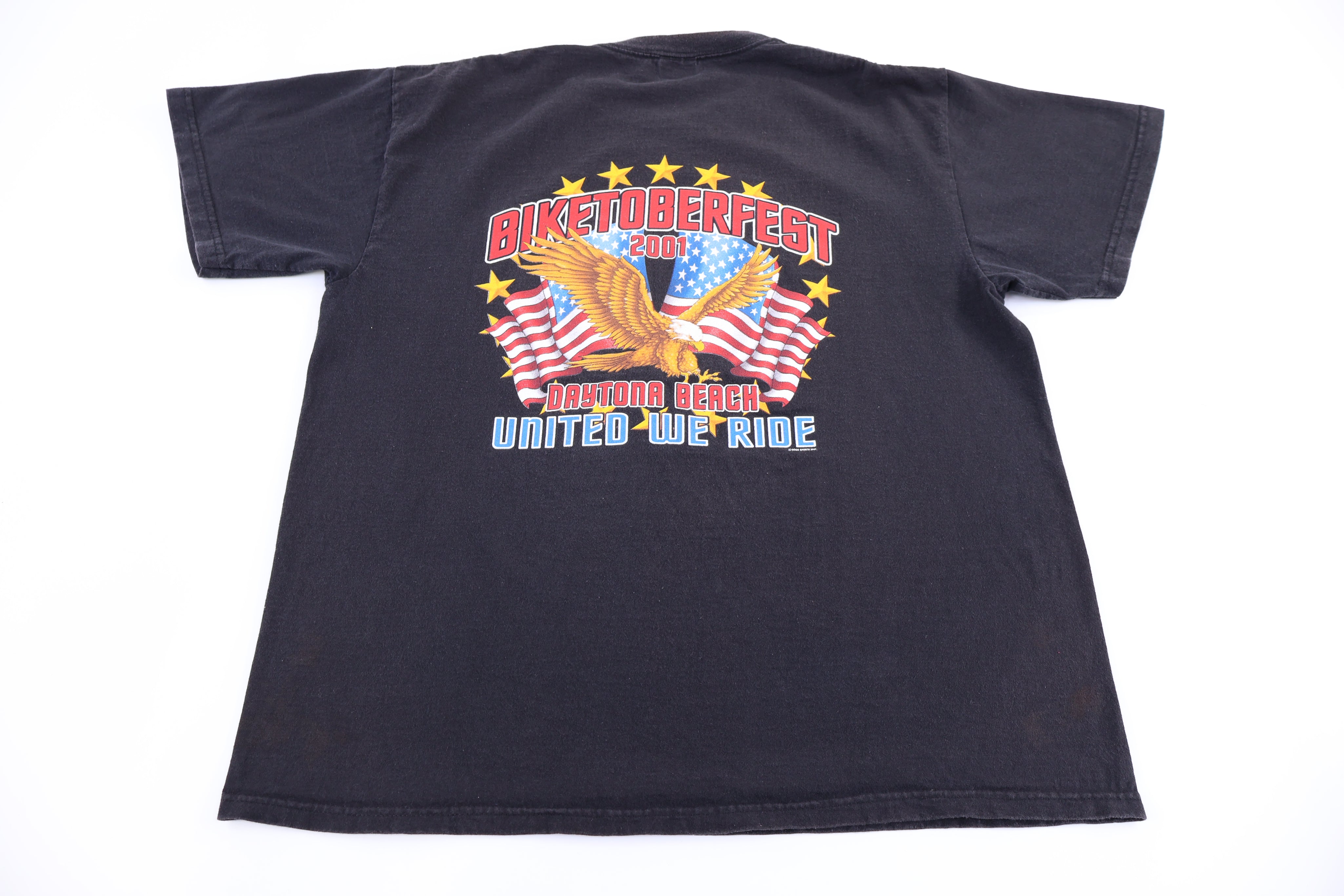 2001 Daytona Beach Bikerfest Graphic T-shirt - Shirts & Tops - Thrifted Threads