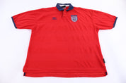 2001 England Soccer Away Jersey - Jerseys/Tanks - Thrifted Threads