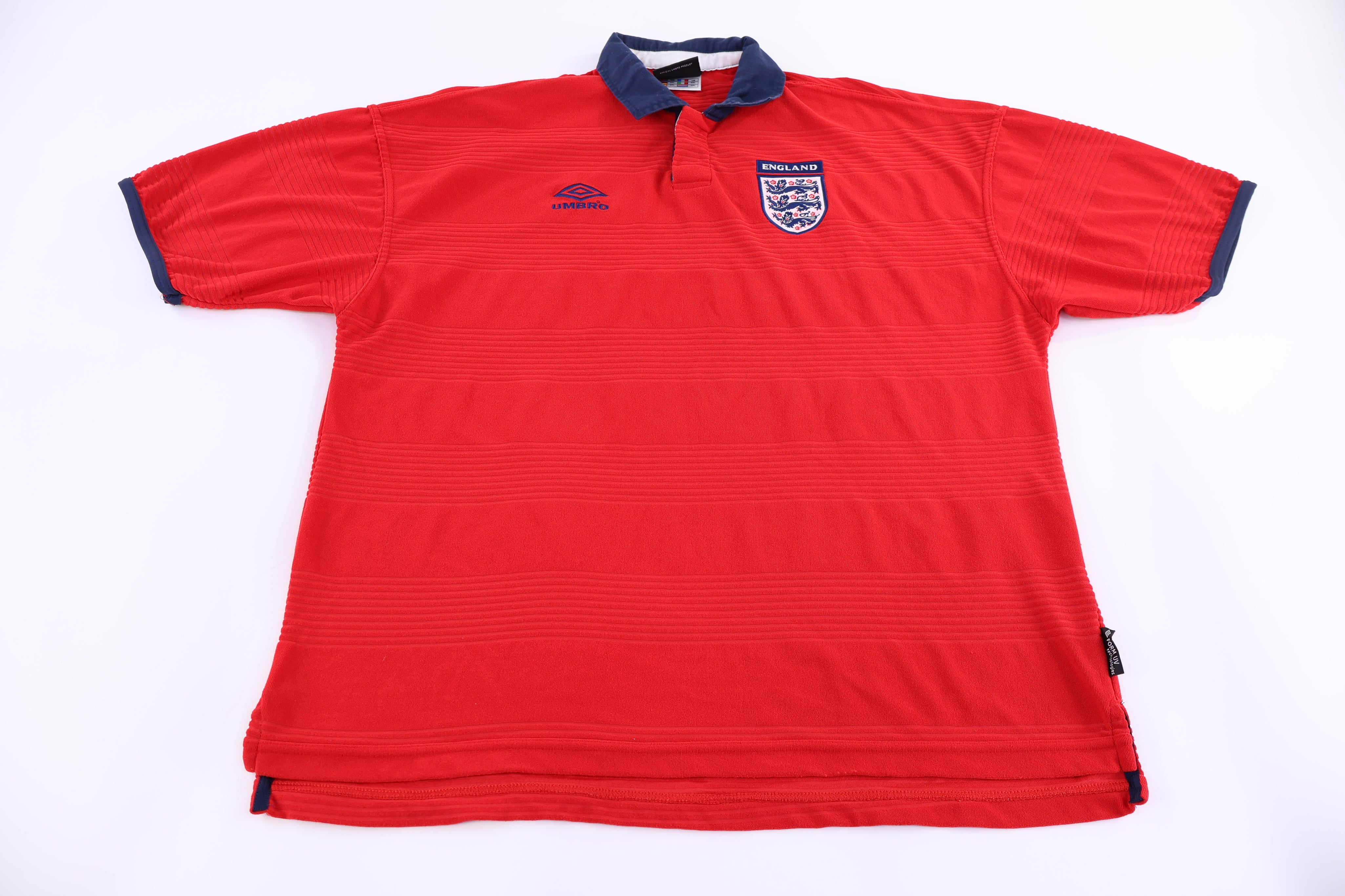 2001 England Soccer Away Jersey - Jerseys/Tanks - Thrifted Threads
