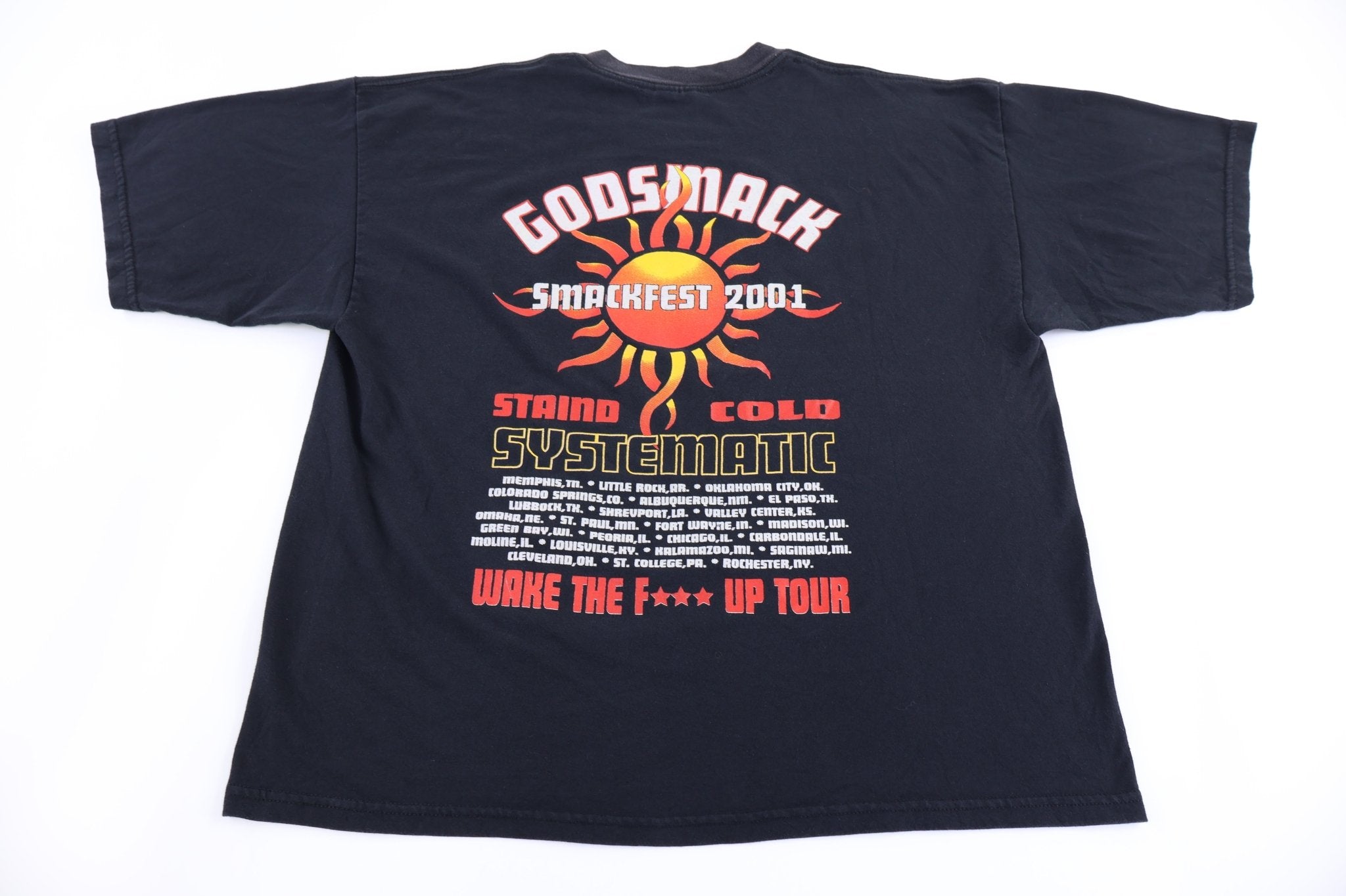 2001 Godsmack Smackfest T-shirt - Shirts & Tops - Thrifted Threads