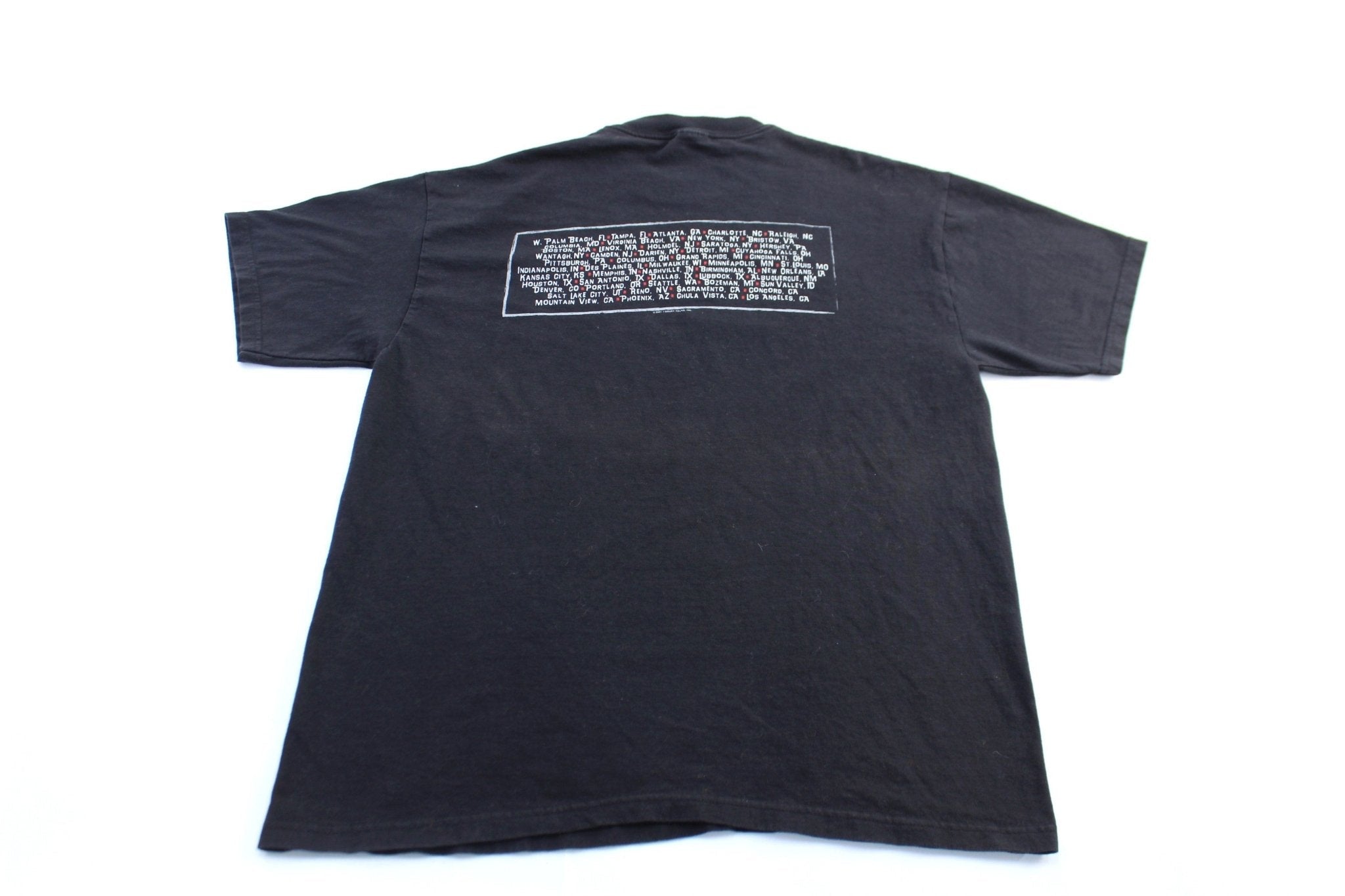 2001 James Taylor & Band Pullover Tour T-Shirt - T-Shirt - Thrifted Threads
