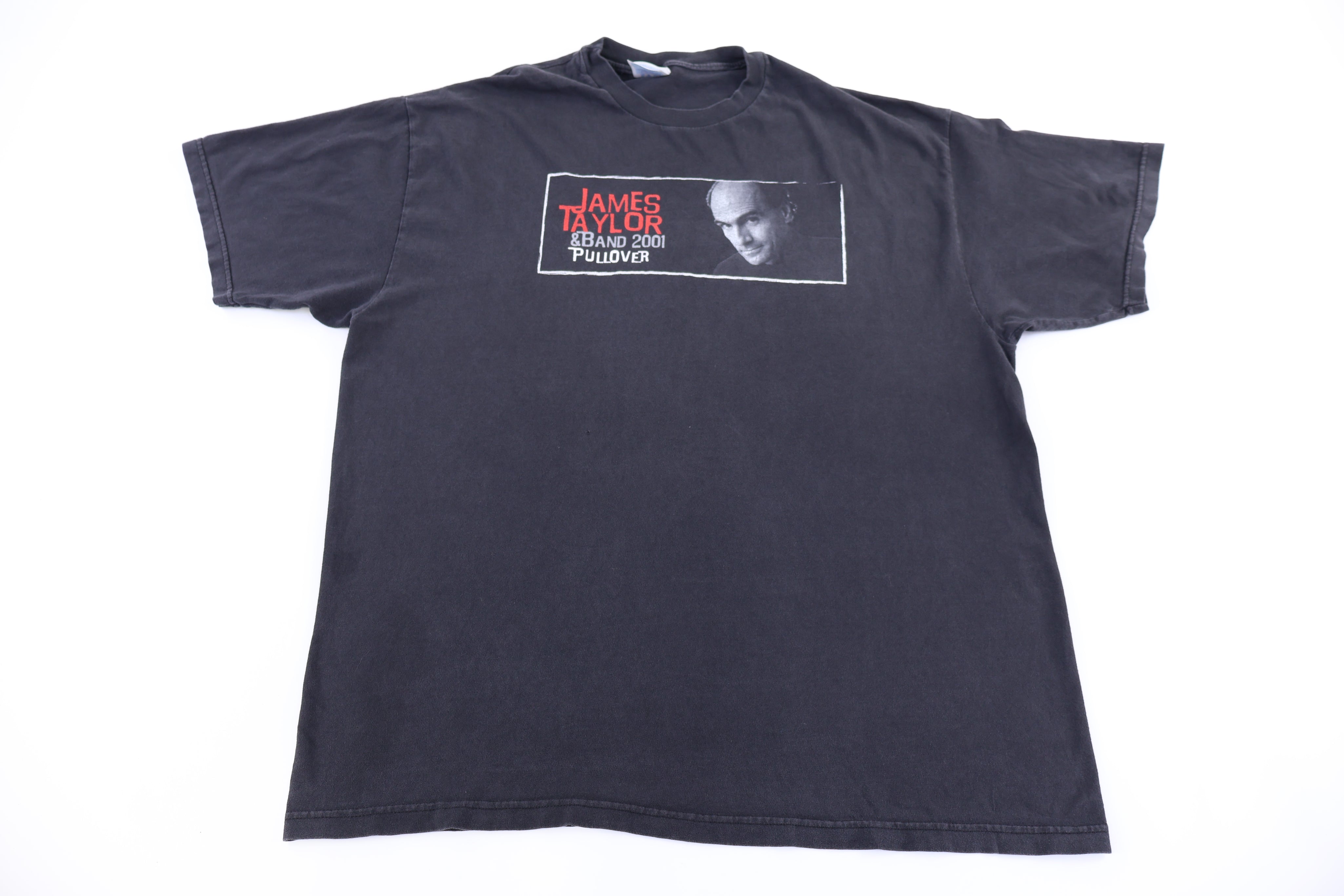 2001 James Taylor & Band T-shirt - Shirts & Tops - Thrifted Threads