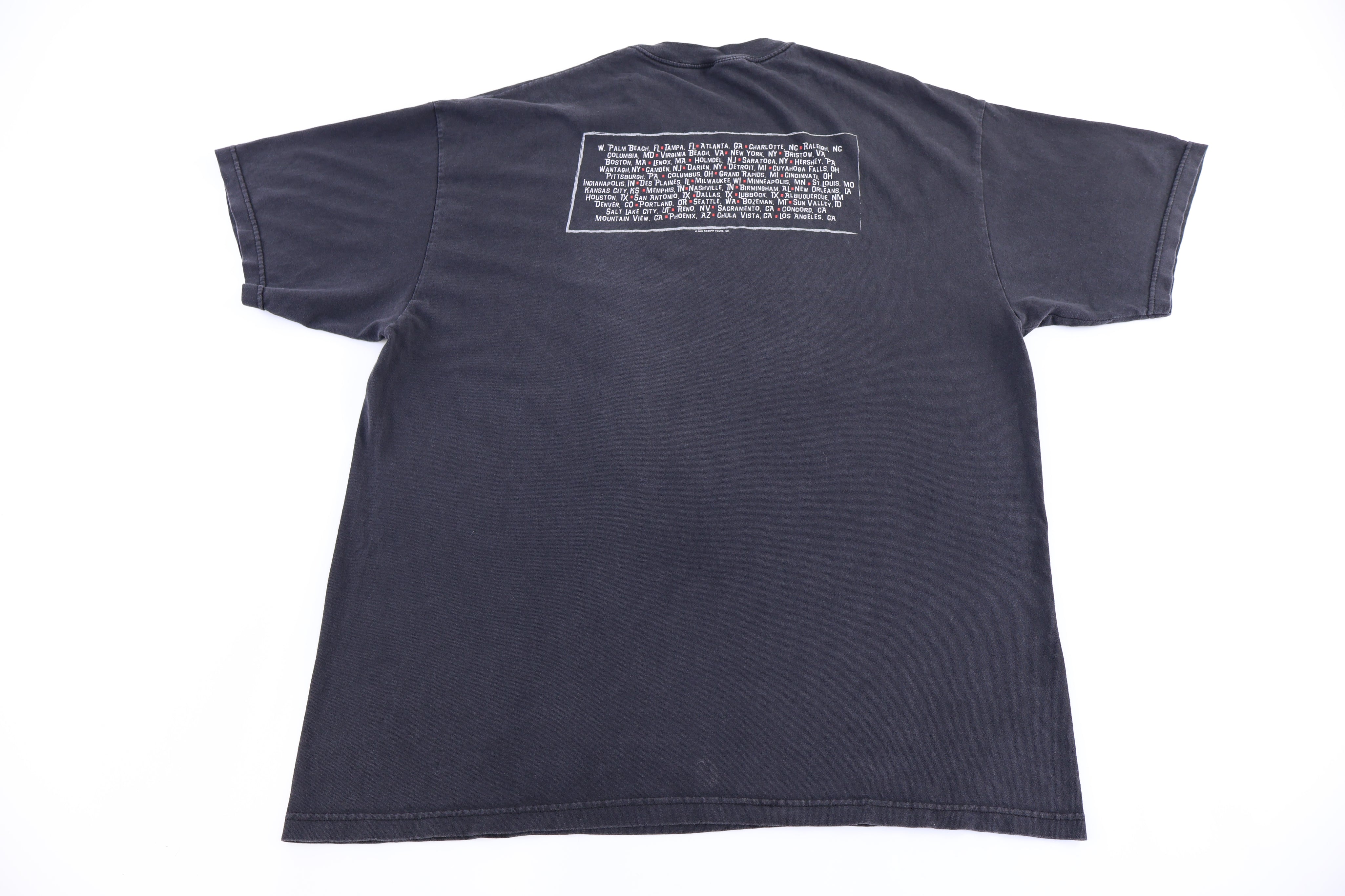 2001 James Taylor & Band T-shirt - Shirts & Tops - Thrifted Threads
