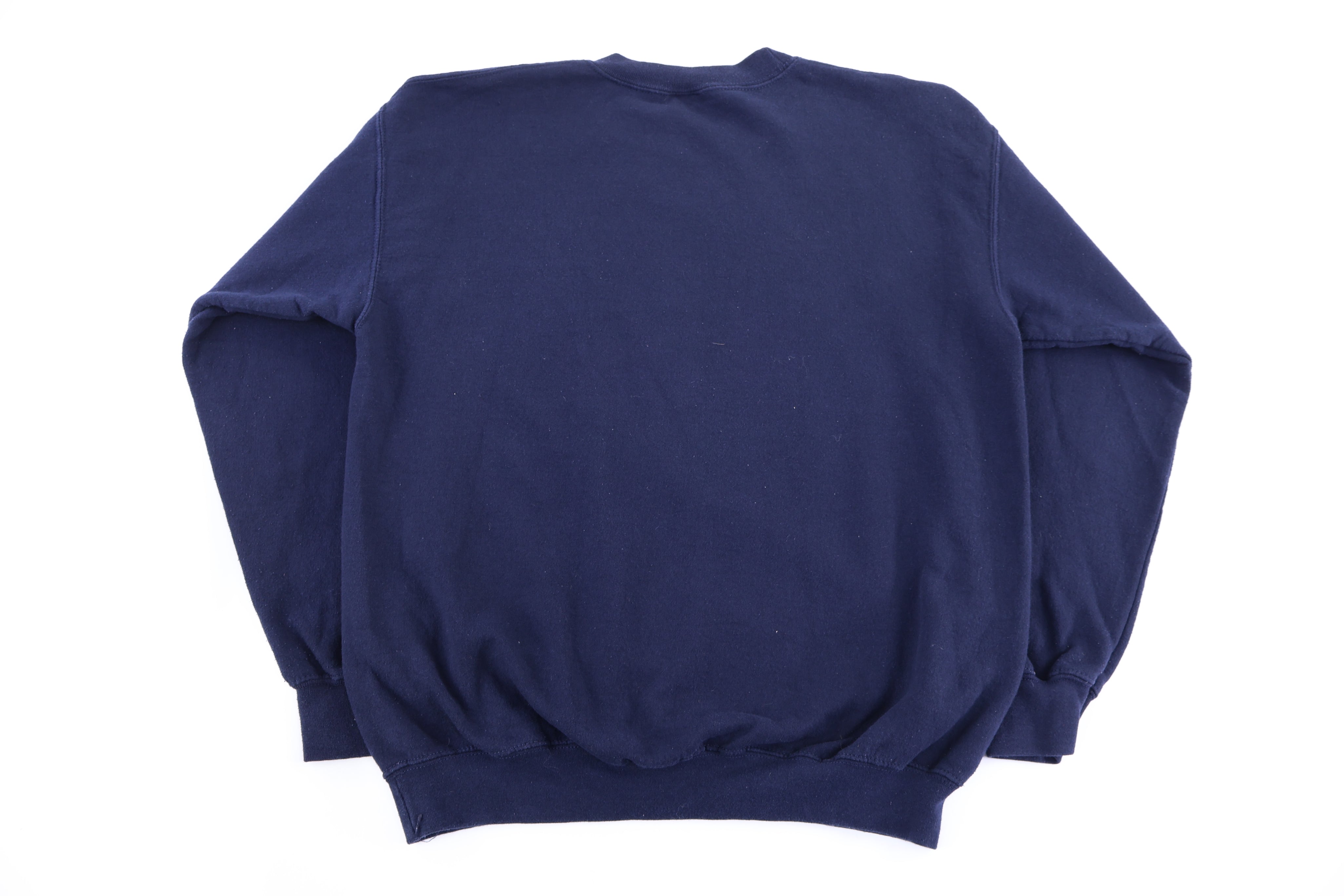 2001 Jason Sehorn New York Giants Who Let The Dogs Out Sweatshirt - sweatshirt - Thrifted Threads
