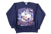 2001 Jason Sehorn New York Giants Who Let The Dogs Out Sweatshirt - sweatshirt - Thrifted Threads
