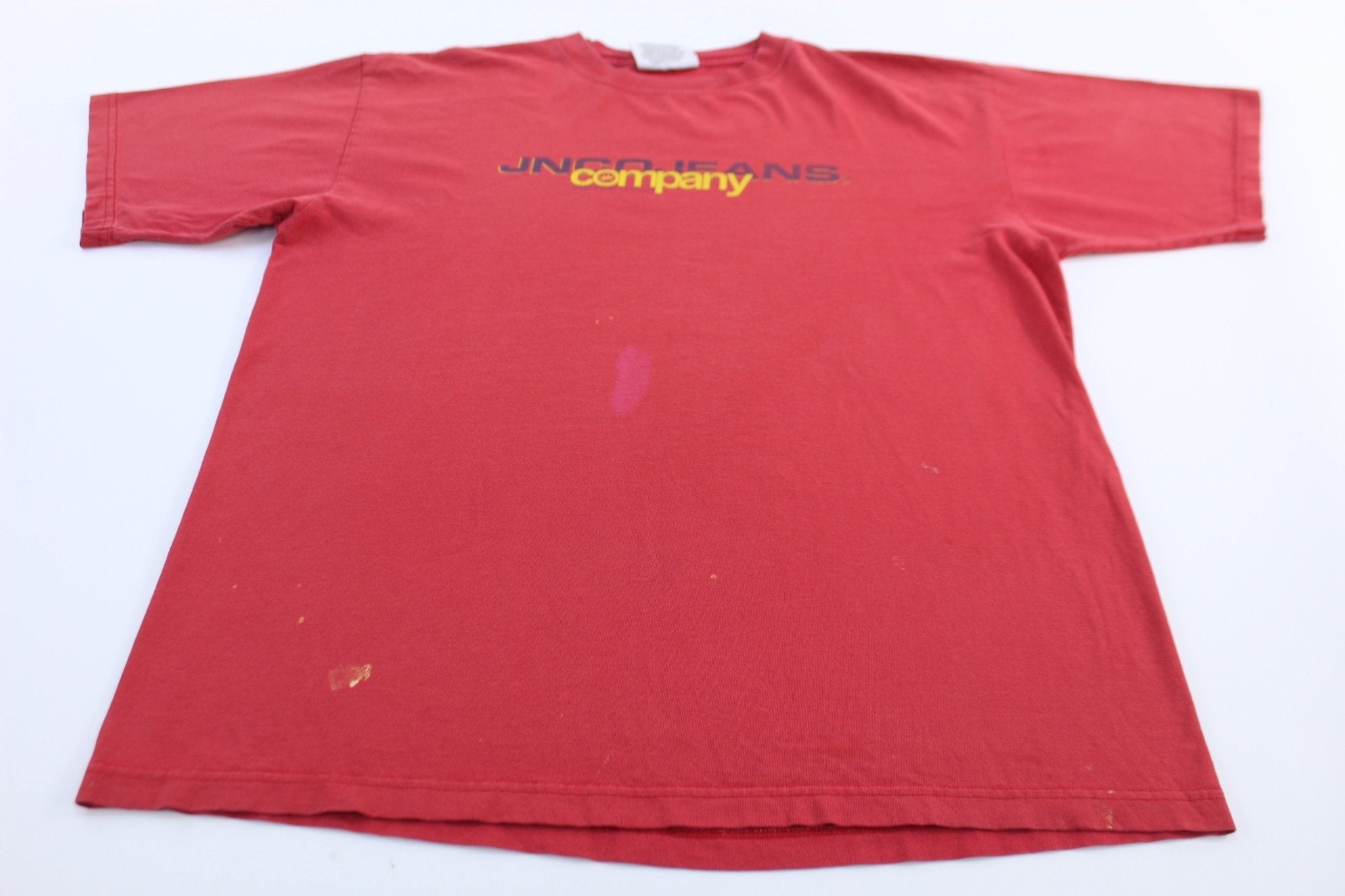 2001 JNCO Jeans Company Red T-Shirt - T-Shirts - Thrifted Threads