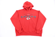 2001 Kansas City Chiefs Football Pullover Hoodie - Sweatshirt - Thrifted Threads