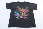 2001 Live To Ride Ride To Live Biker Graphic T-shirt - Shirts & Tops - Thrifted Threads