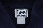 2001 New England Patriots Football Lee Sport Pullover Hoodie - ThriftedThreads.com