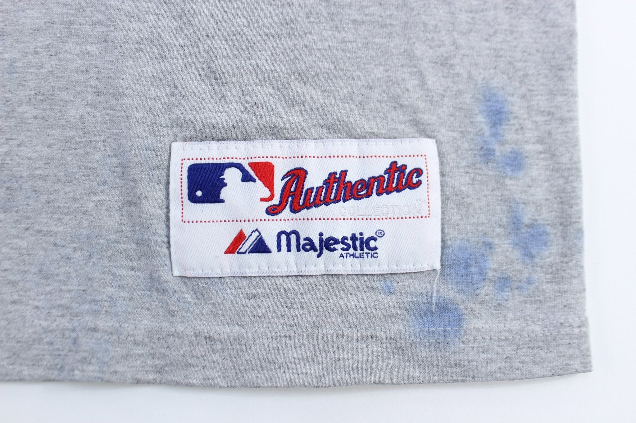 2001 New York Yankees Majestic Tank Top - ThriftedThreads.com