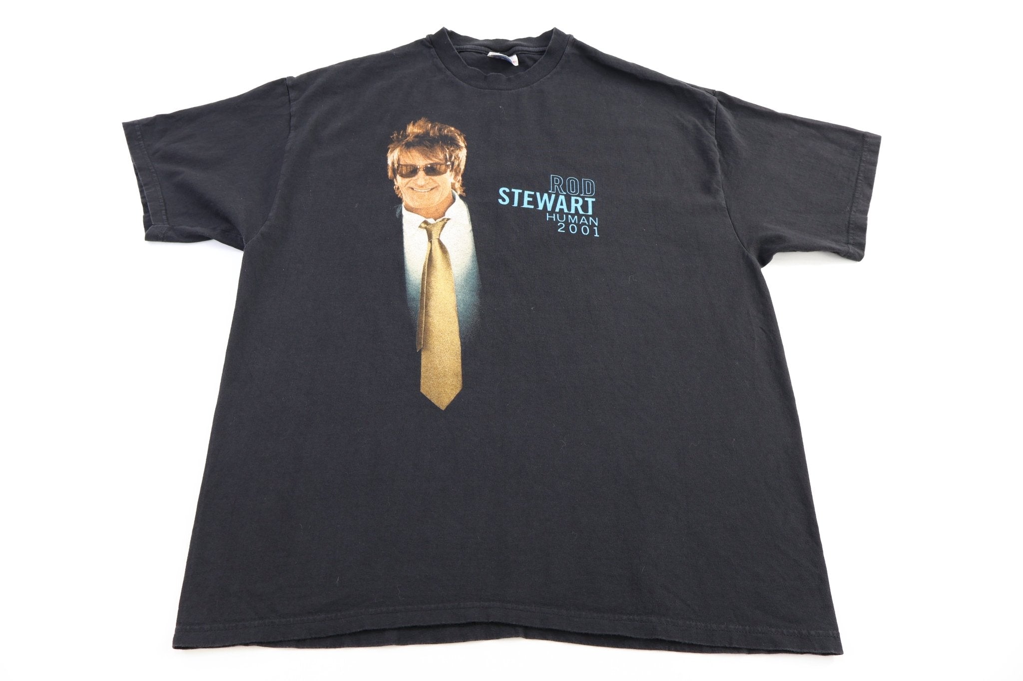2001 Rod Stewart Human Tour T-shirt - Shirts & Tops - Thrifted Threads