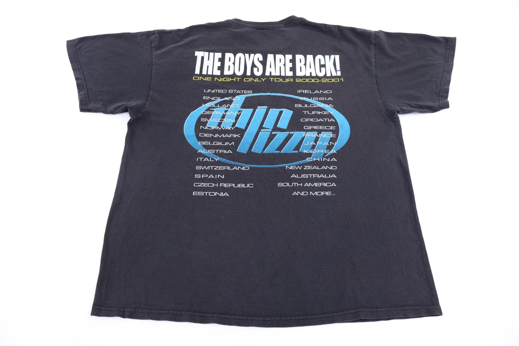 2001 Thin Lizzy The Boys Are Back T-shirt - Shirts & Tops - Thrifted Threads