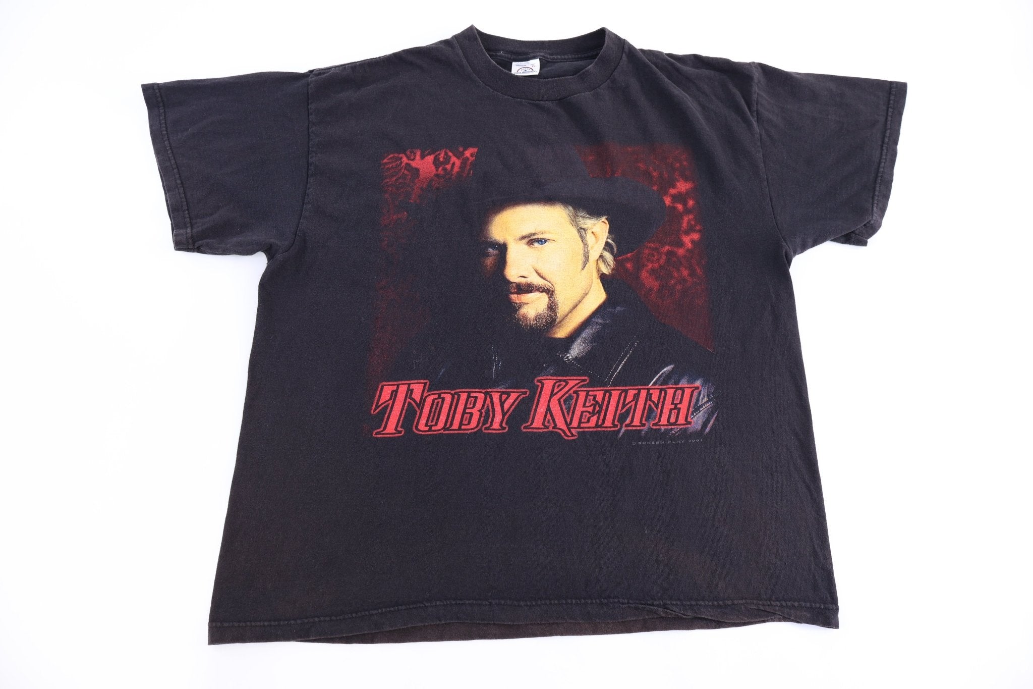 2001 Toby Keith I Wanna Talk About Me T-shirt - Shirts & Tops - Thrifted Threads