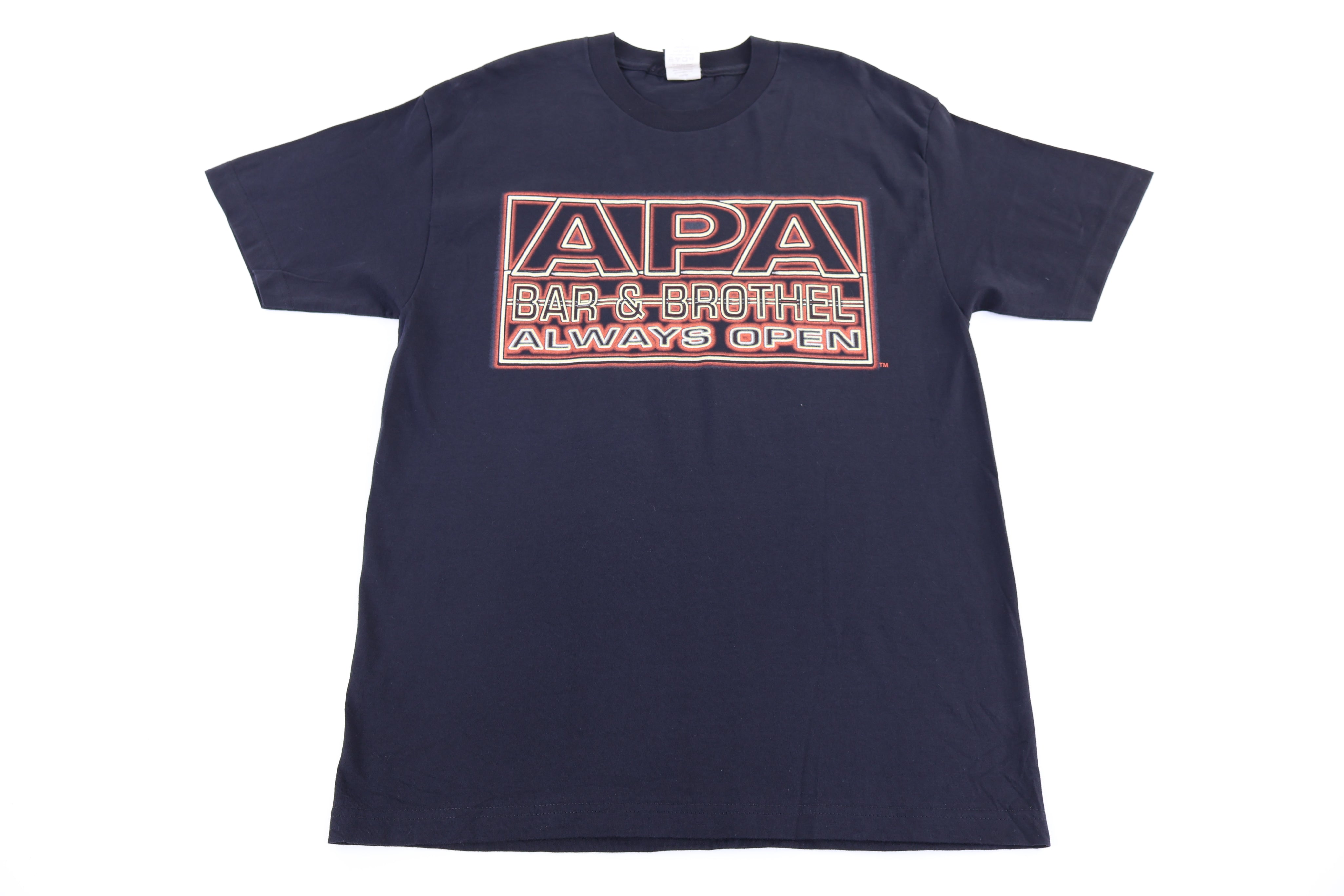 2001 WWF Bar & Brothel T-shirt - Shirts & Tops - Thrifted Threads