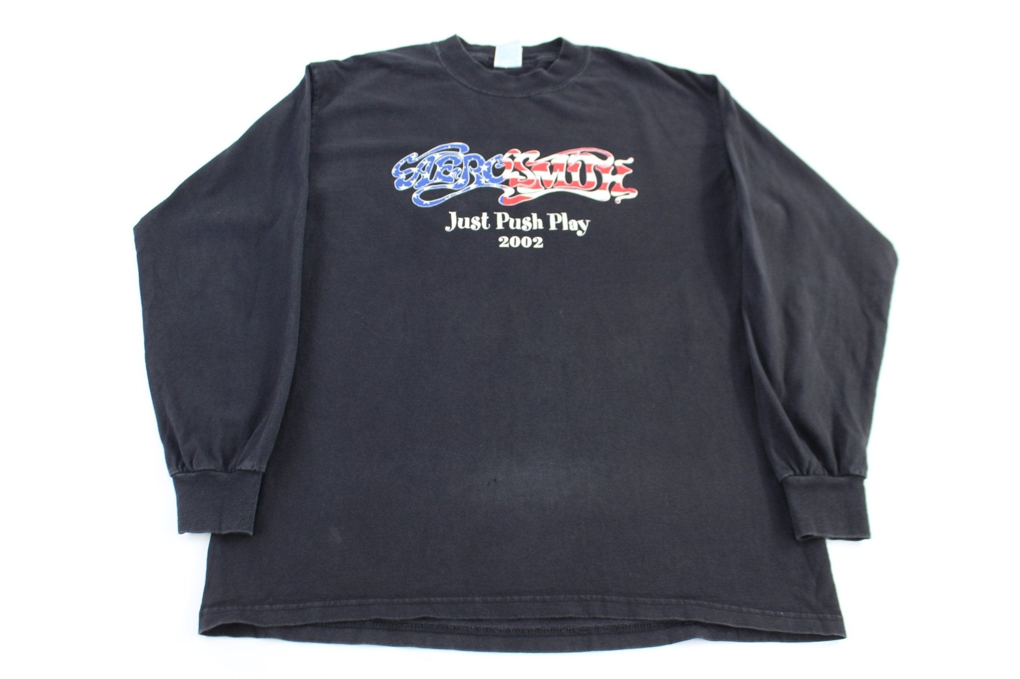 2002 Aerosmith North American Tour LS T-shirt - Shirts & Tops - Thrifted Threads