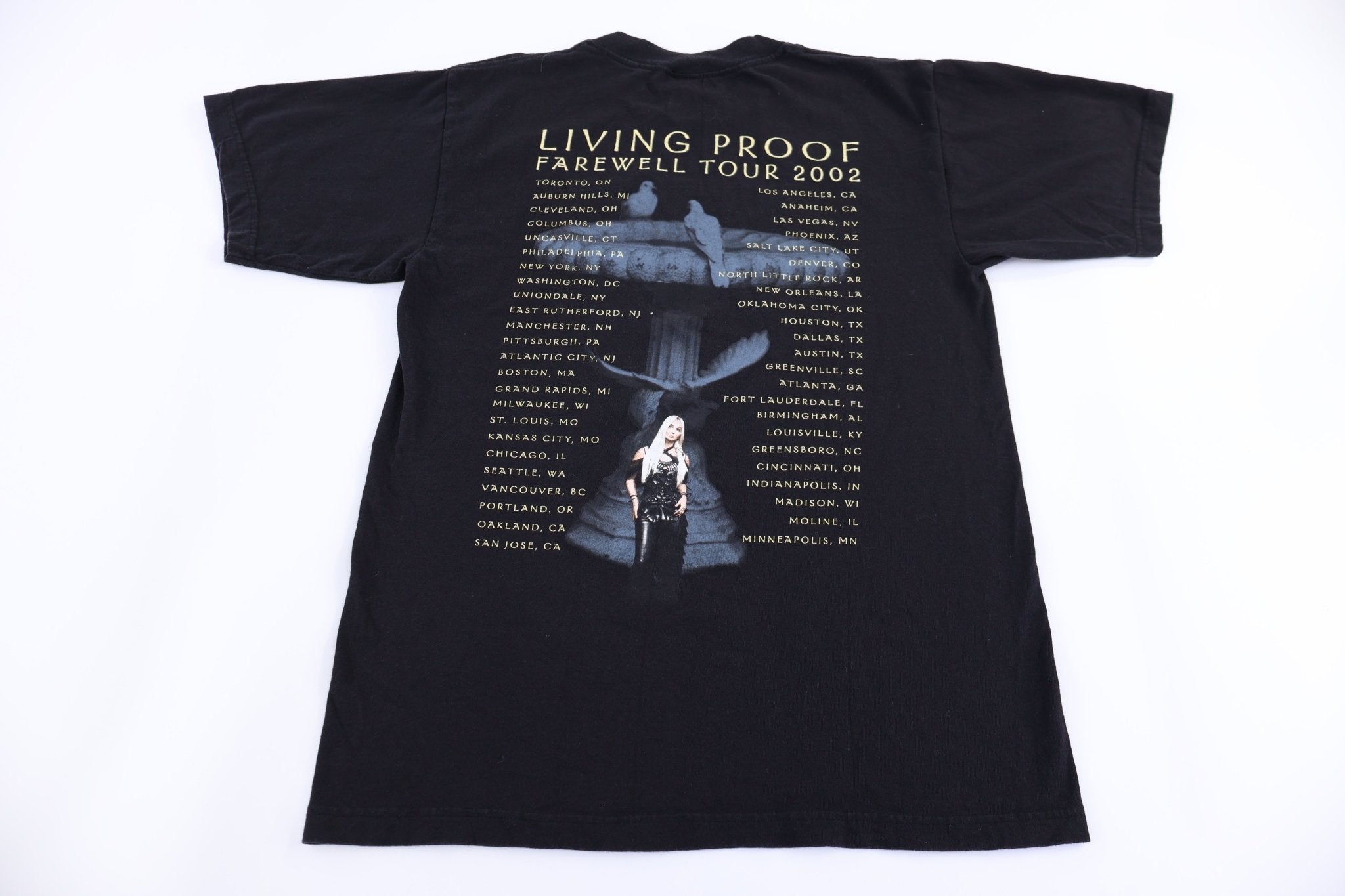 2002 Cher Living Proof Tour T-shirt - Shirts & Tops - Thrifted Threads