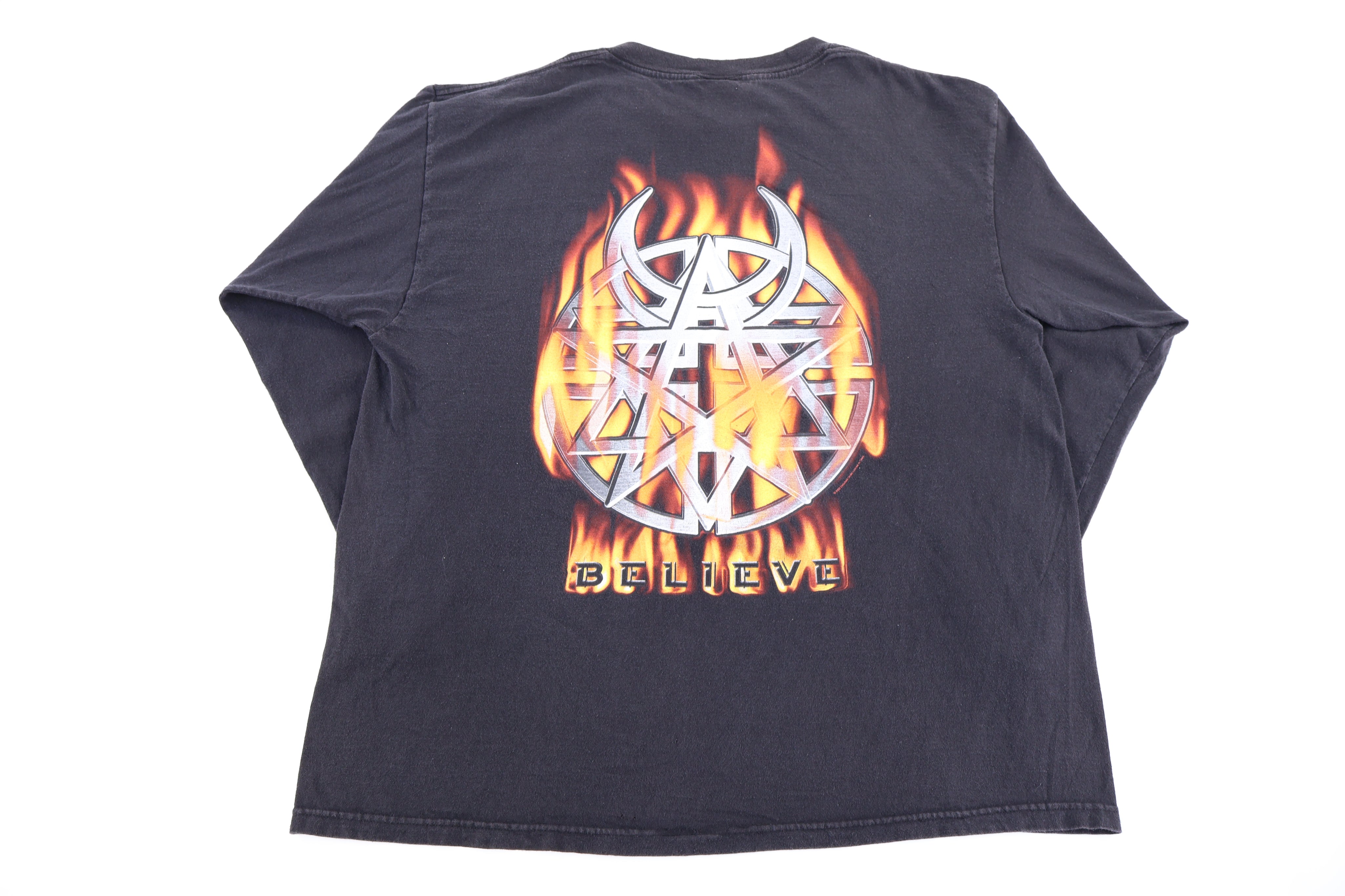 2002 Disturbed Believe LS T-shirt - Shirts & Tops - Thrifted Threads
