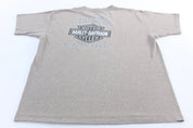 2002 Harley Davidson Motorcycles El Paso, Texas Grey T-Shirt - ThriftedThreads.com