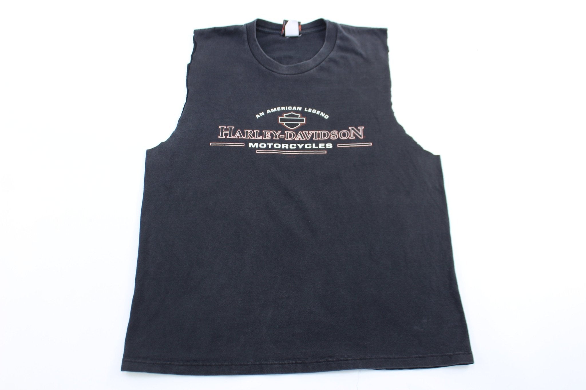 2002 Harley Davidson Motorcycles South Bend, Indianapolis Tank Top - ThriftedThreads.com