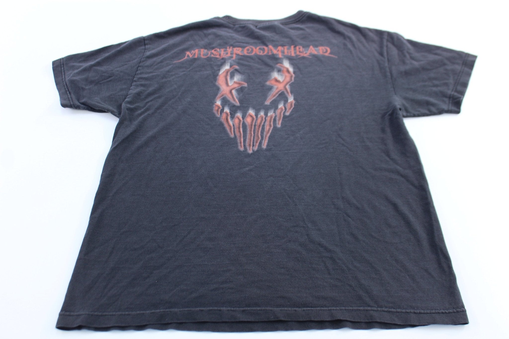 2002 Mushroom Head Band T-Shirt - T-Shirts - Thrifted Threads