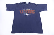 2002 New York Yankees Baseball T-shirt - Shirts & Tops - Thrifted Threads