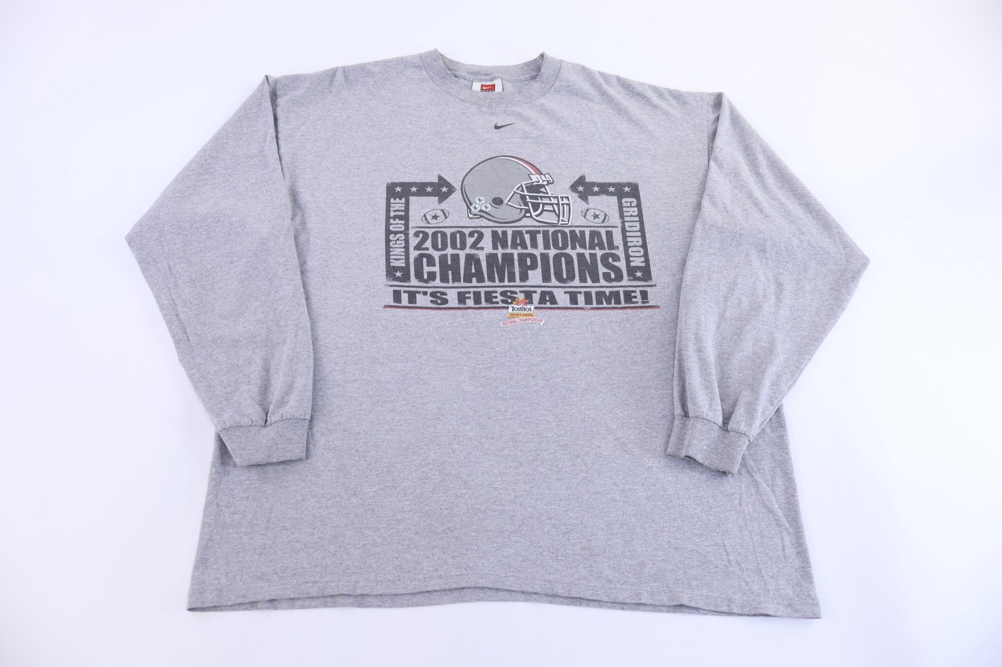 2002 Ohio State Buckeyes National Champions LS T-shirt - Shirts & Tops - Thrifted Threads