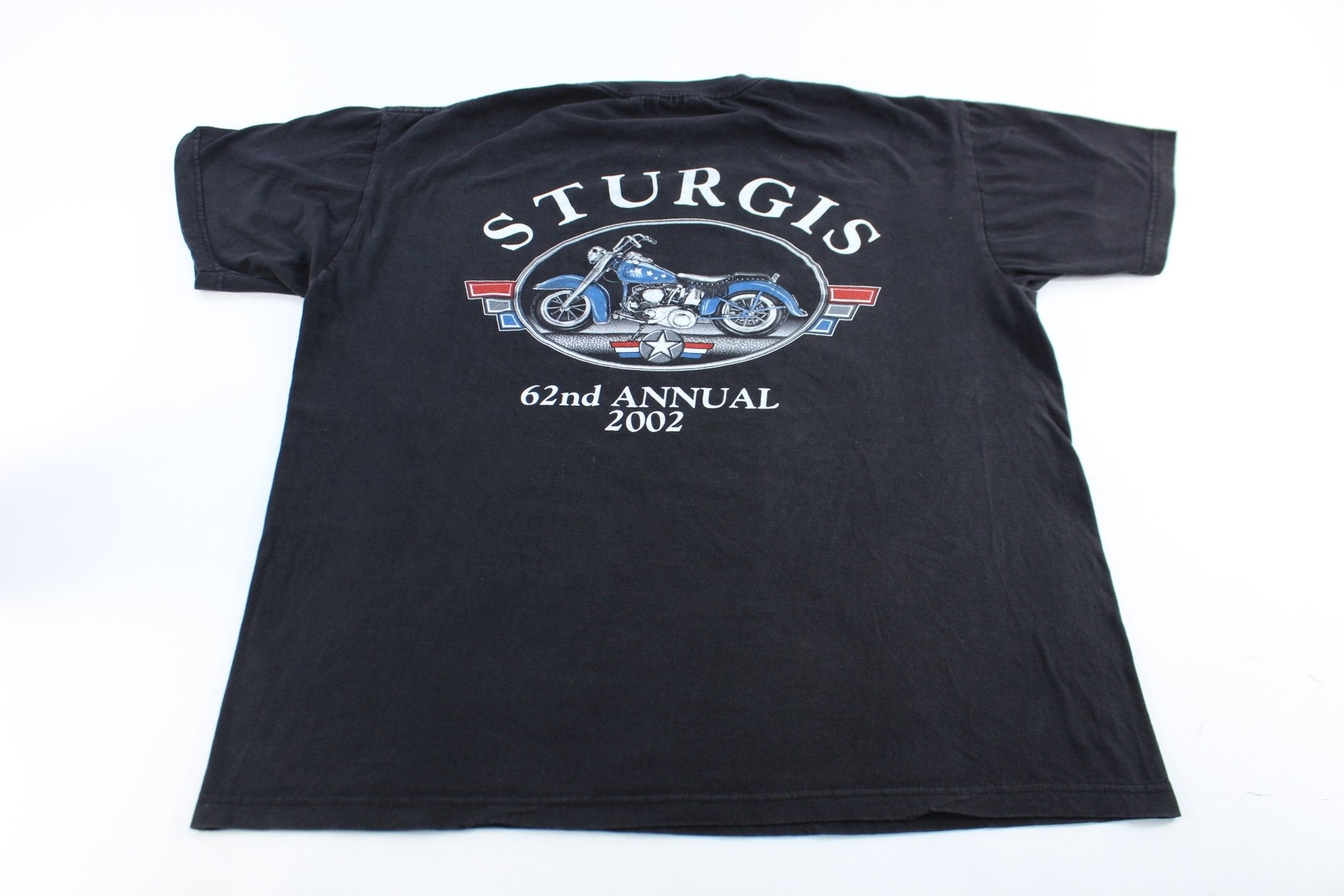 2002 Sturgis Protect Our American Tradition T-Shirt - ThriftedThreads.com