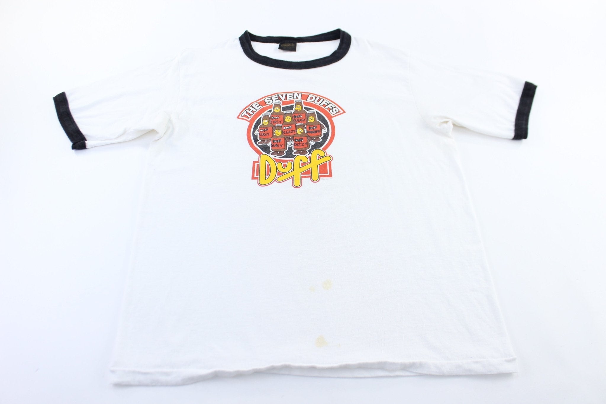 2002 The Simpsons The Seven Duffs T - Shirt - ThriftedThreads.com