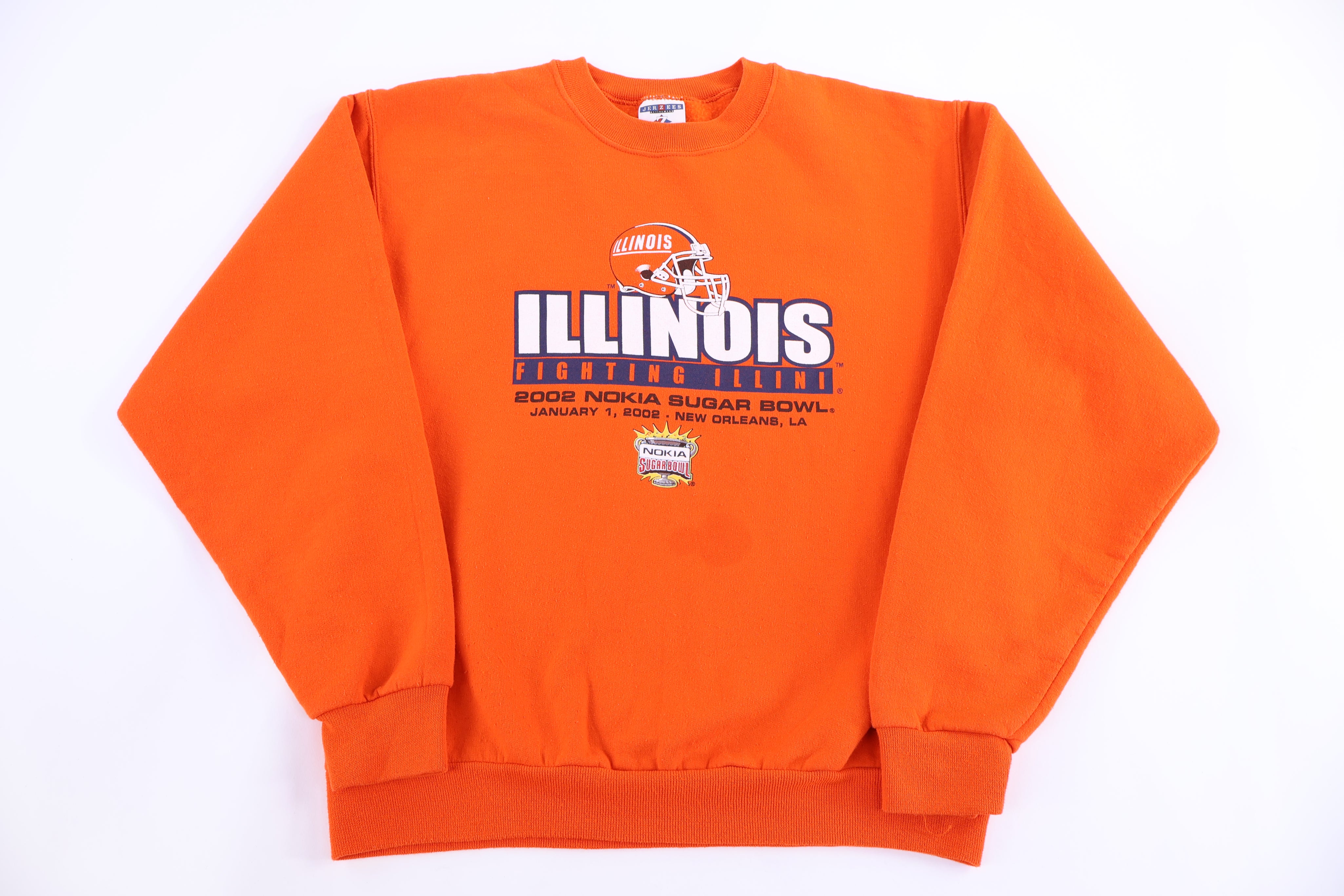 2002 University of Illinois Nokia Sugar Bowl Sweatshirt - Sweatshirt - Thrifted Threads