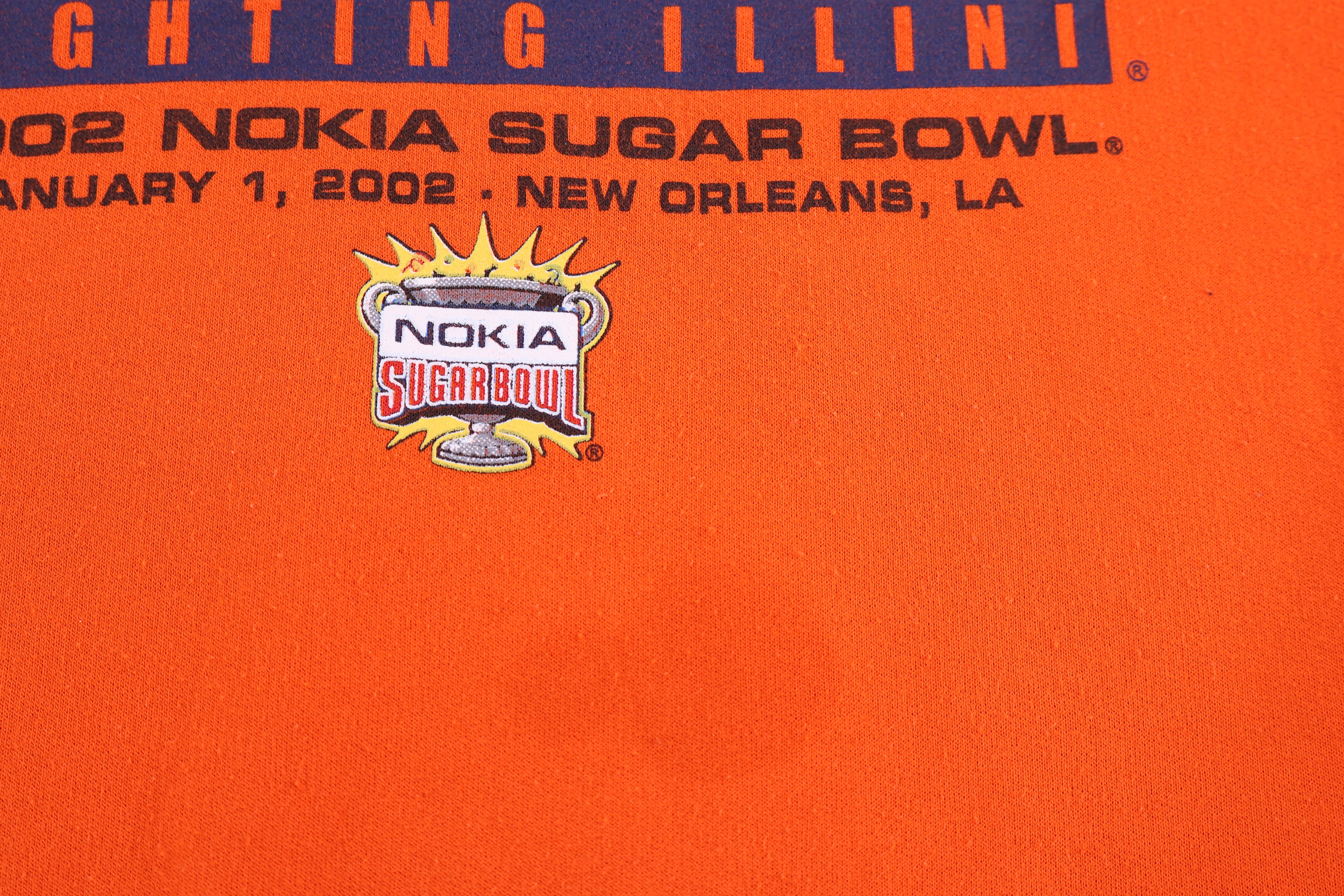 2002 University of Illinois Nokia Sugar Bowl Sweatshirt - Sweatshirt - Thrifted Threads