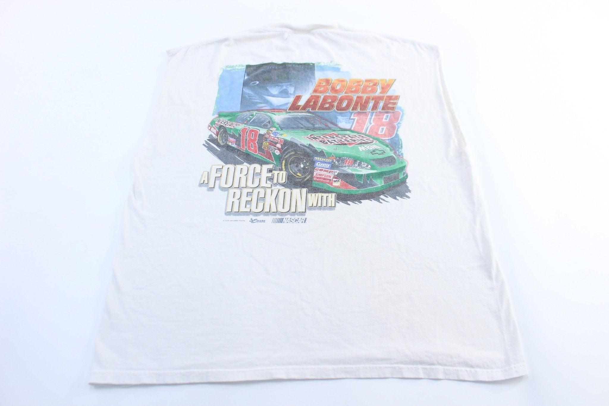 2003 Chase Authentics Bobby Labonte Interstate Battles Graphic Tank Top - Jerseys/Tanks - Thrifted Threads