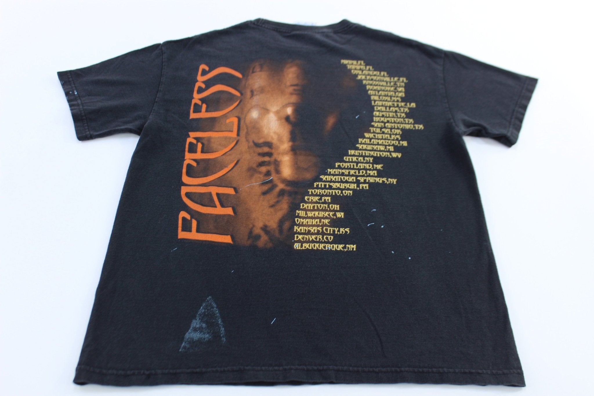 2003 Godsmack Faceless Tour T-Shirt - ThriftedThreads.com