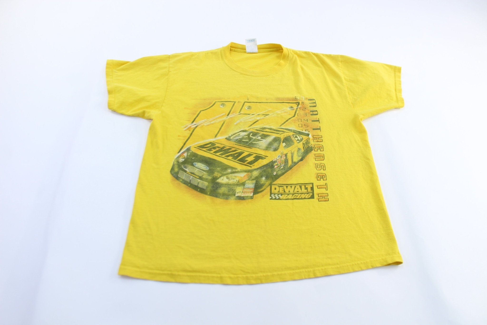 2003 Matt Kenseth DeWalt Racing Graphic T-Shirt - ThriftedThreads.com