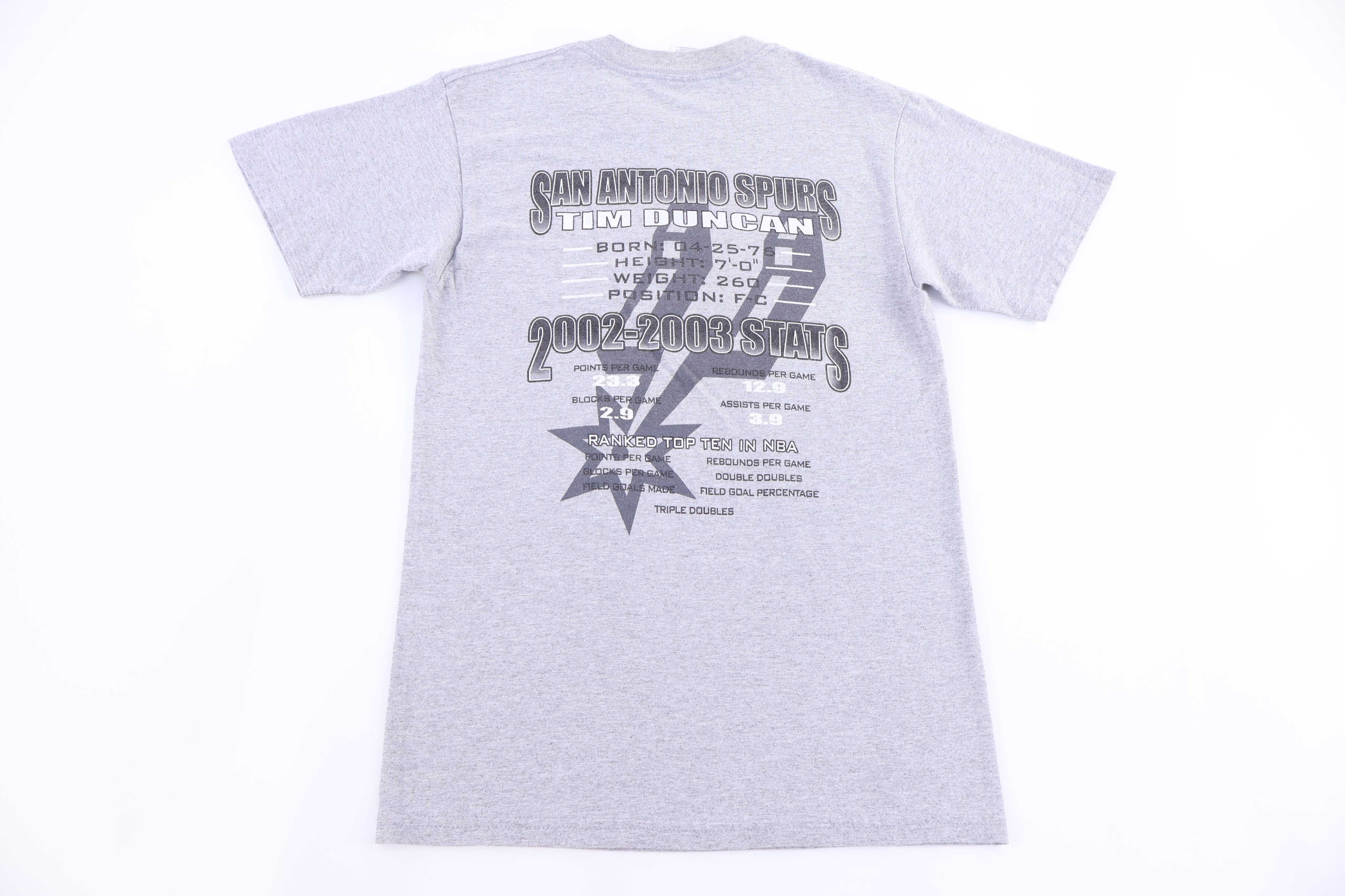2003 Tim Duncan Back 2 Back MVP T-shirt - Shirts & Tops - Thrifted Threads