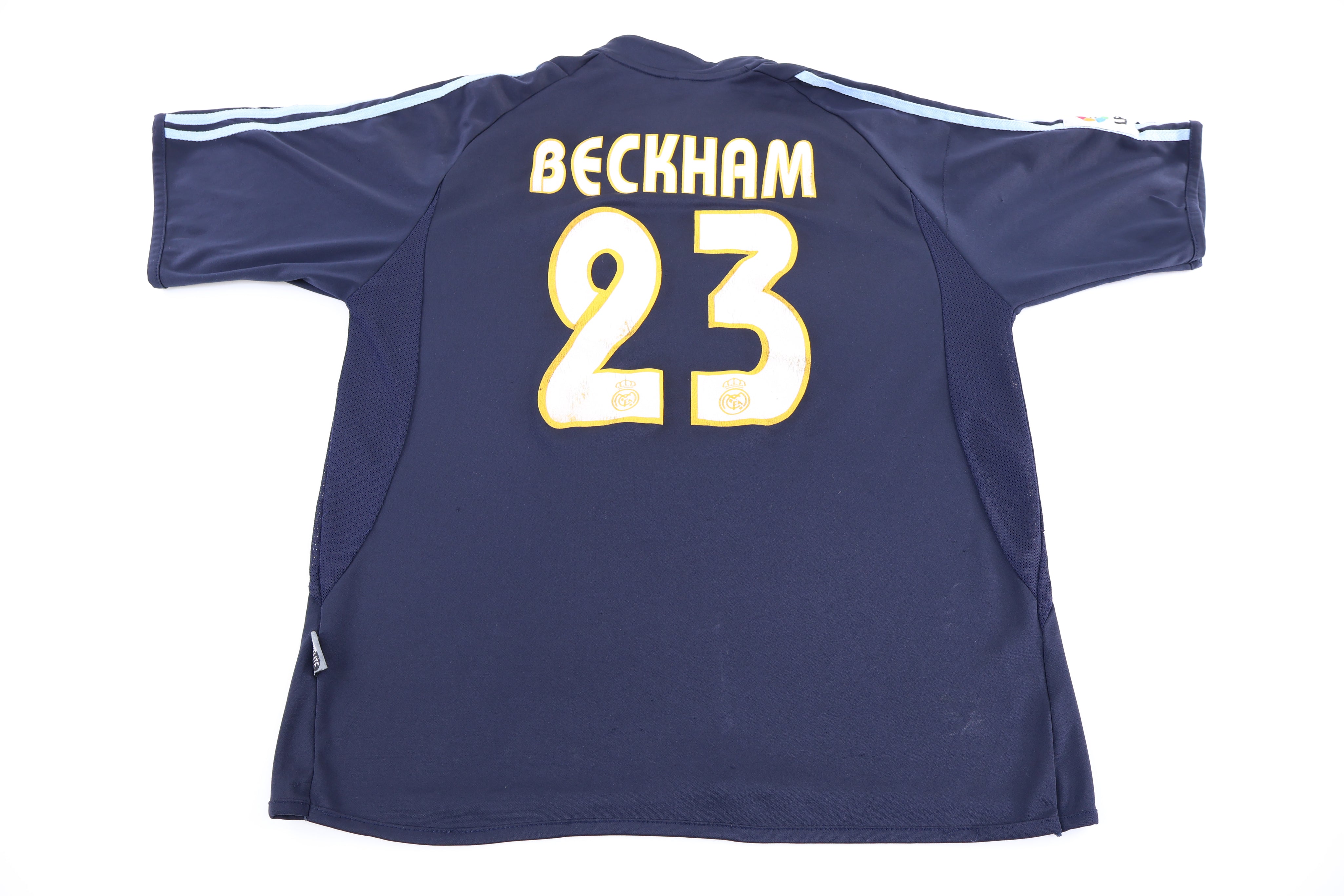 2003/04 Real Madrid David Beckham Soccer Jersey - Jerseys/Tanks - Thrifted Threads