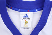 2004 Adidas France Away Soccer Jersey - Jerseys/Tanks - Thrifted Threads