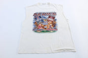 2004 Boston Red Sox vs Los Angeles Angels Division Series Tank Top - Jerseys/Tanks - Thrifted Threads
