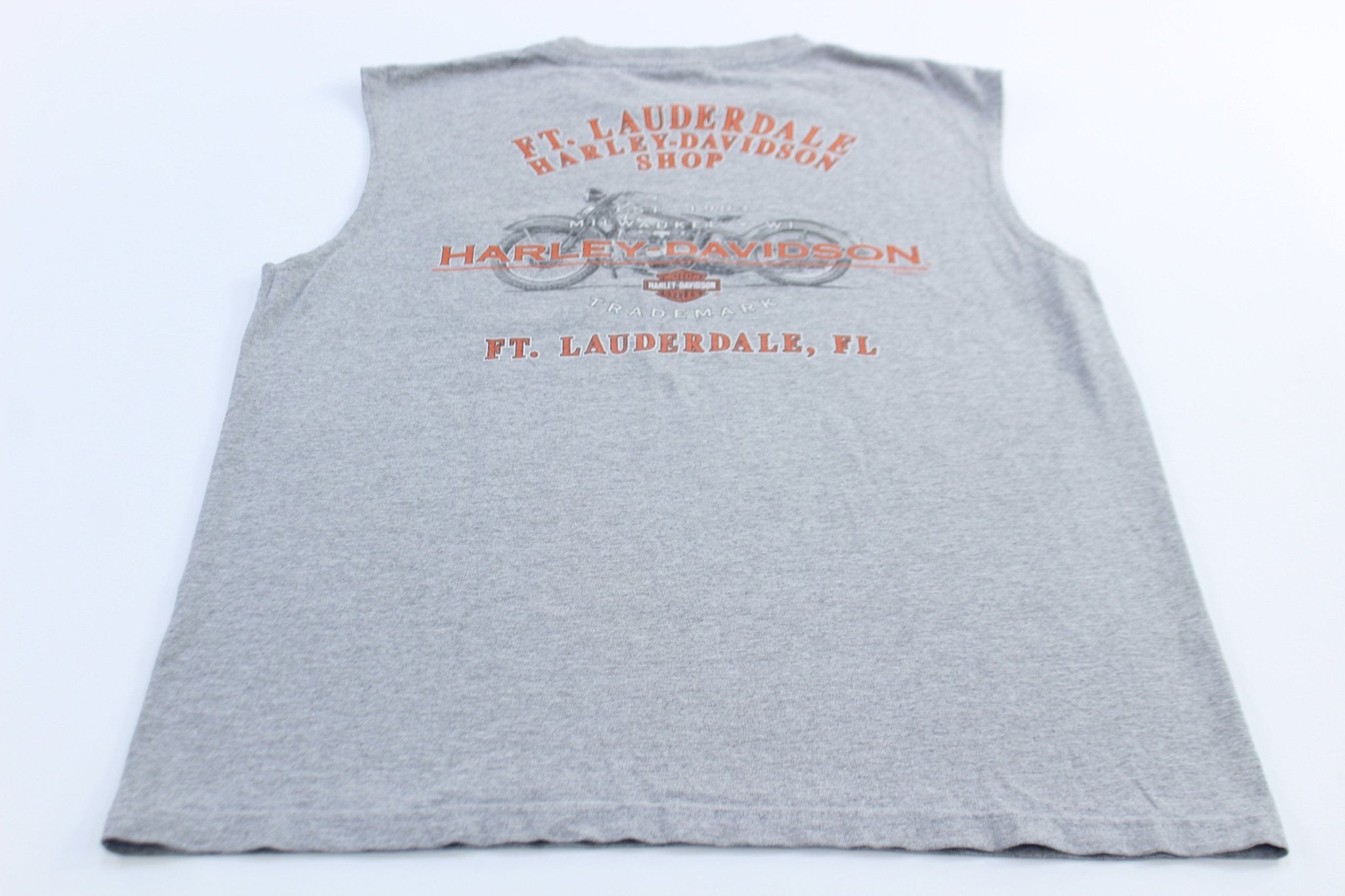 2004 Harley Davidson Motorcycles Ft. Lauderdale , Florida Tank Top - ThriftedThreads.com