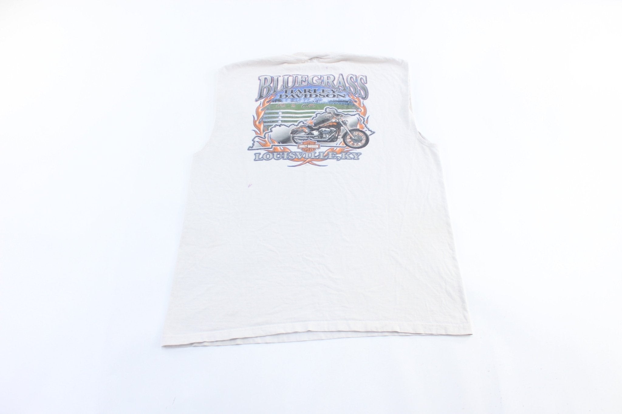 2004 Harley Davidson Motorcycles Louisville, Kentucky Tank Top - Jerseys/Tanks - Thrifted Threads