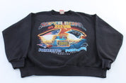2004 New England Patriots vs Carolina Panthers SuperBowl Sweatshirt - ThriftedThreads.com