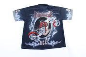 2004 Orange County Choppers All Over Print Button Down Shirt - Button Ups/Downs - Thrifted Threads