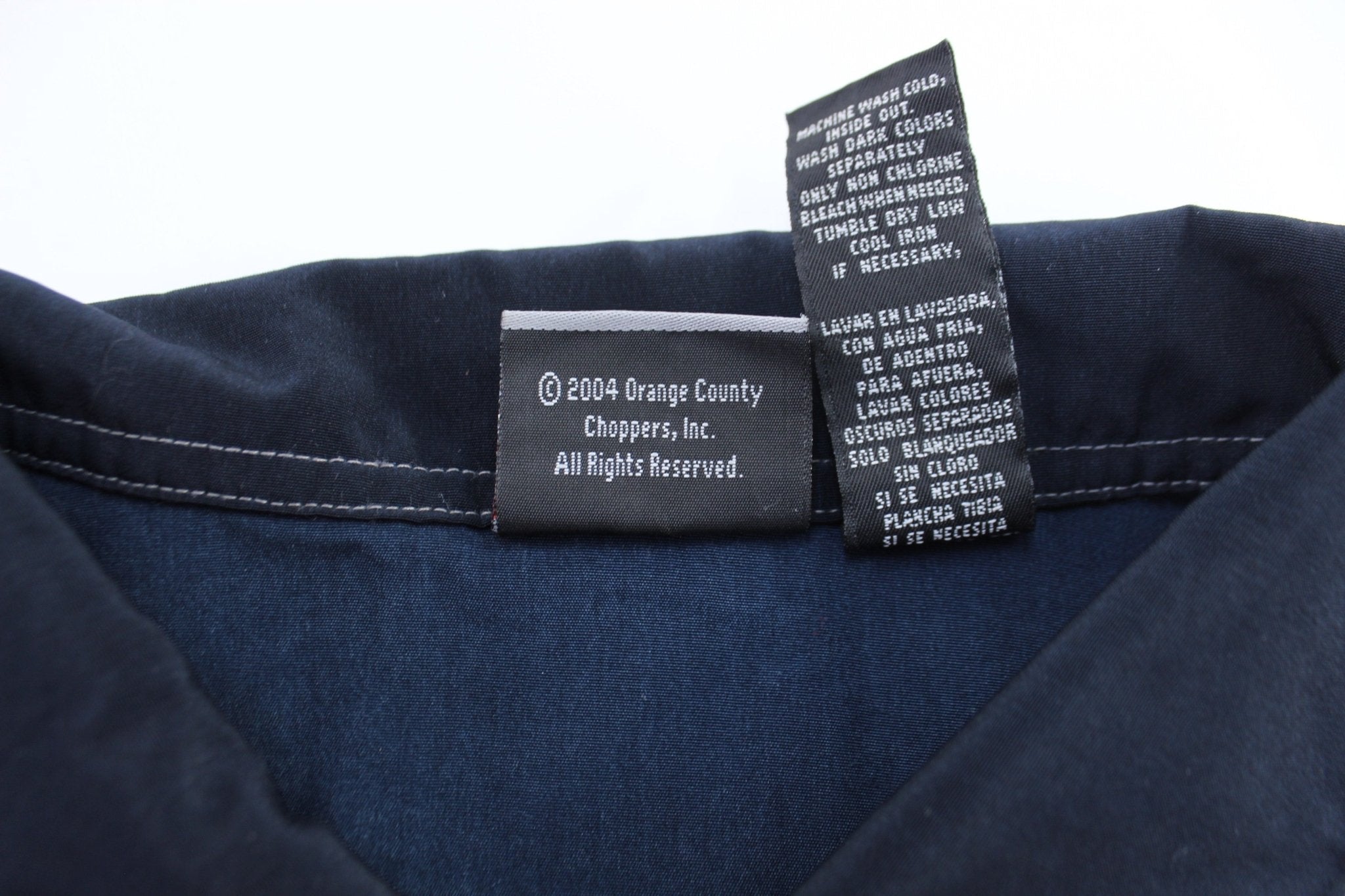 2004 Orange County Choppers All Over Print Button Down Shirt - Button Ups/Downs - Thrifted Threads