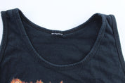 2004 Sturgis South Dakota Burn Up The Road Biker Tank Top - Jerseys/Tanks - Thrifted Threads